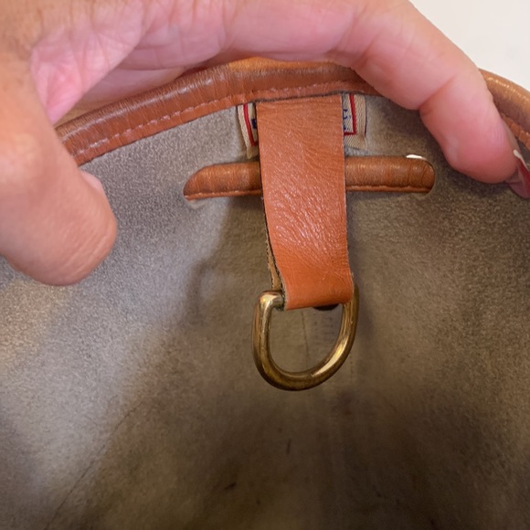 Vintage Dooney & bourke bucket drawstring shoulder bag - Picture 8 of 12